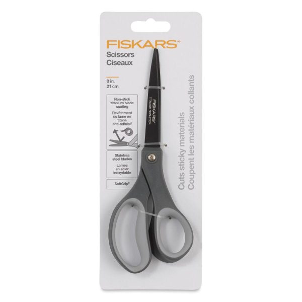 Scissors and Shears |   Everyday Softgrip NonStick Titanium Scissors Office Supplies Scissors & Shears