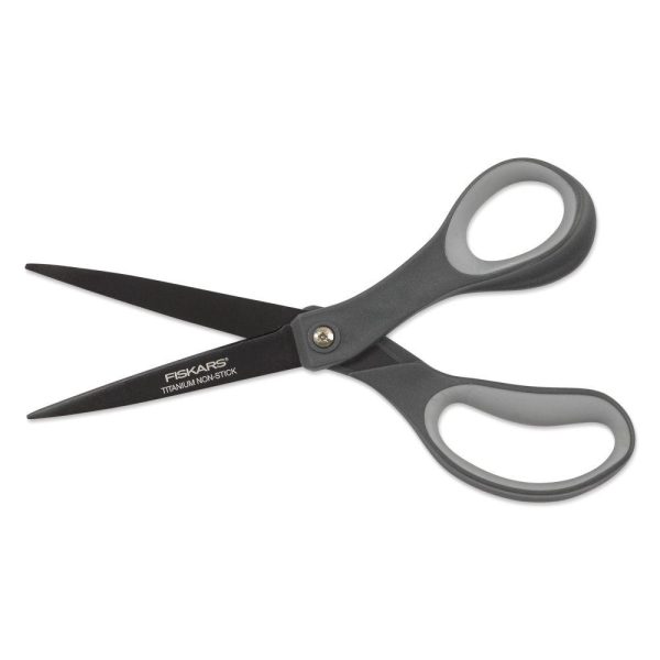 Scissors and Shears |   Everyday Softgrip NonStick Titanium Scissors Office Supplies Scissors & Shears