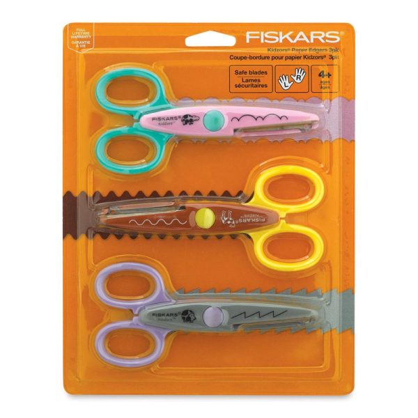 Scissors and Shears |   Kidzors Paper Edgers Office Supplies Scissors & Shears