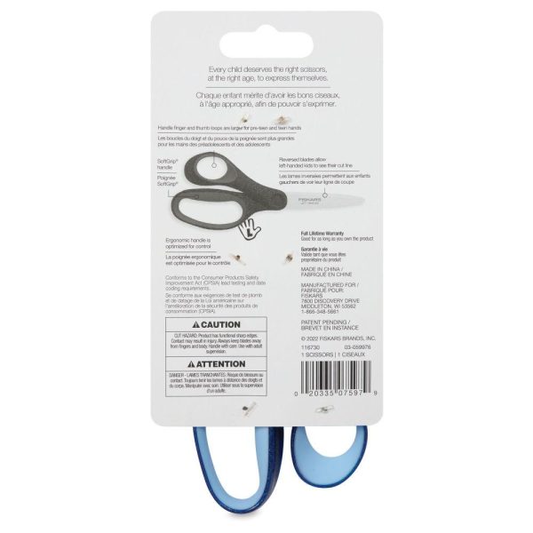 Scissors and Shears |   LeftHanded SoftGrip Student Scissors Office Supplies Scissors & Shears