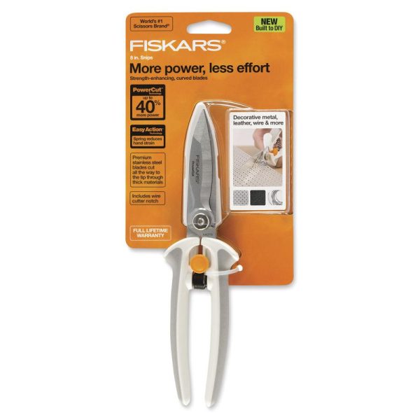 Scissors and Shears |   PowerCut Easy Action Snips Office Supplies Scissors & Shears