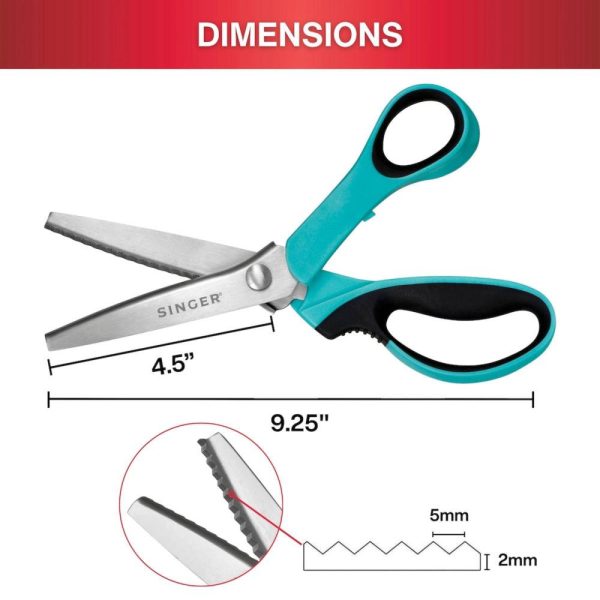 Scissors and Shears |   ProSeries Pinking Shears Office Supplies Scissors & Shears