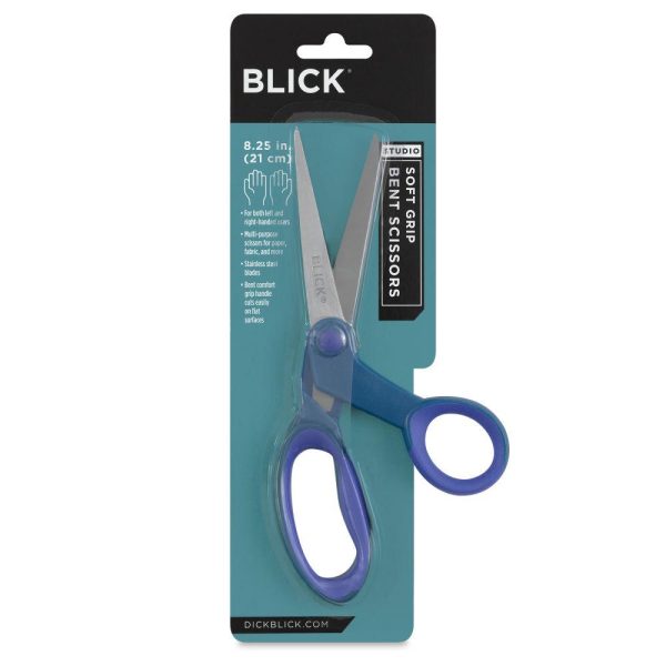 Scissors and Shears |   Studio Soft Grip Bent Scissors Office Supplies Scissors & Shears