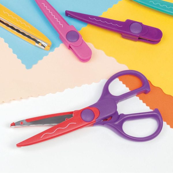 Scissors and Shears |   ZigZag Scissors with 8 Interchangeable Blades Office Supplies Scissors & Shears