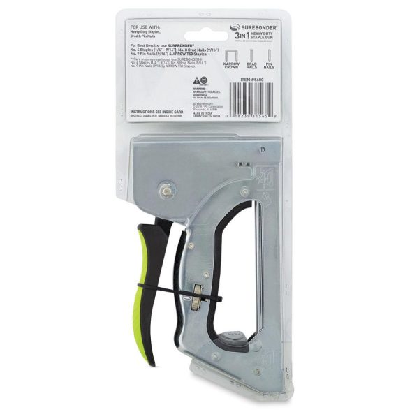 Staplers and Staple Guns |   3 in 1 Heavy Duty Staple Gun Office Supplies Staplers & Staple Guns