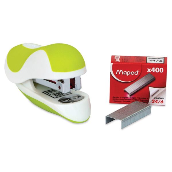 Staplers and Staple Guns |   Ergologic Mini Stapler Office Supplies Staplers & Staple Guns