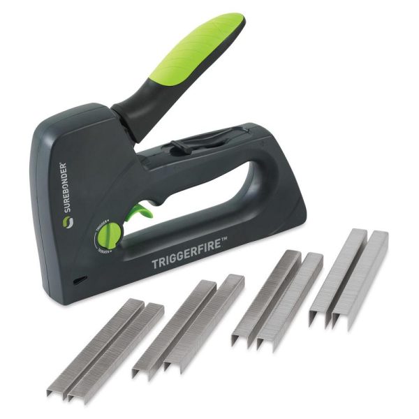 Staplers and Staple Guns |   Triggerfire Staple Gun Kit Office Supplies Staplers & Staple Guns