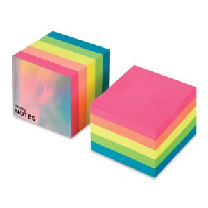 Sticky Notes and Pads |   Rainbow Sticky Note Cube Office Supplies Sticky Notes & Pads