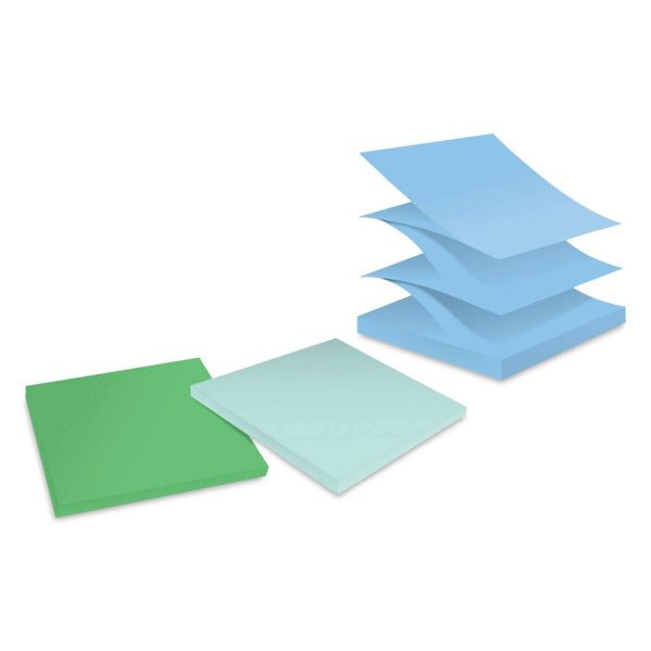 Sticky Notes and Pads |   Recycled Super Sticky PopUp Notes Office Supplies Sticky Notes & Pads