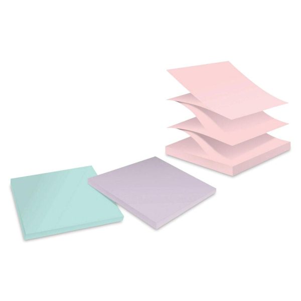 Sticky Notes and Pads |   Recycled Super Sticky PopUp Notes Office Supplies Sticky Notes & Pads