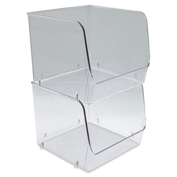 Storage Bins and Trays |   Clearly Organized Stacking Bin Art Storage & Organization Storage Bins & Trays