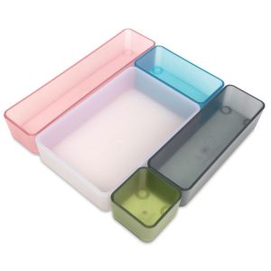 Storage Bins and Trays |   Restak Recycled Stacking Organizers Art Storage & Organization Storage Bins & Trays