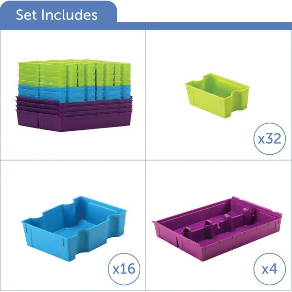 Storage Bins and Trays |   Sorted Tray Inserts Art Storage & Organization Storage Bins & Trays