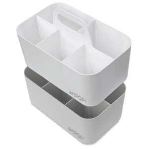 Storage Bins and Trays |   Stackable Storage Caddy Set Art Storage & Organization Storage Bins & Trays