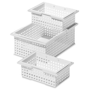 Storage Bins and Trays |   Stacking Totes Art Storage & Organization Storage Bins & Trays