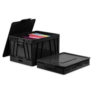 Storage Boxes and Containers |   Folding Storage Crate Storage Boxes & Containers Storage Boxes & Containers