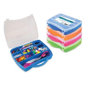 Storage Boxes and Containers |   Organizer Box with Handle Storage Boxes & Containers Storage Boxes & Containers