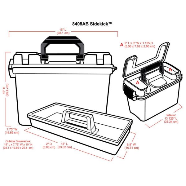 Storage Boxes and Containers |   Sidekick Storage Bin Storage Boxes & Containers Storage Boxes & Containers