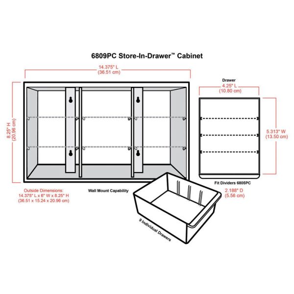 Storage Boxes and Containers |   StoreInDrawer Cabinet Storage Boxes & Containers Storage Boxes & Containers