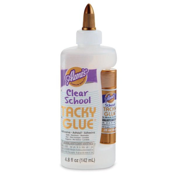 Tacky Glue |   Clear School Tacky Glue with Glue Stick Glue Tacky Glue