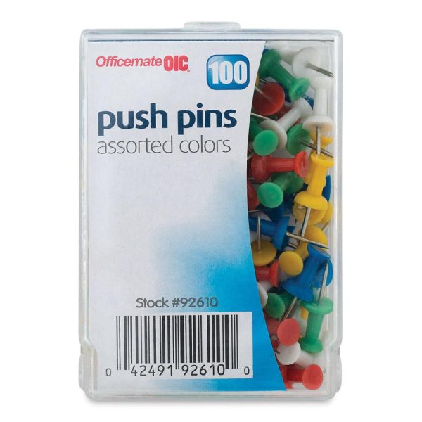 Thumb Tacks and Pushpins |   Push Pins Office Supplies Thumb Tacks & Pushpins