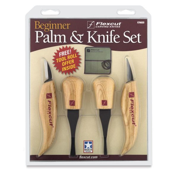 Wood Working Tools |   Beginner Palm and Knife Set Hardware Wood Working Tools