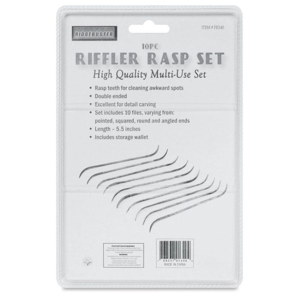 Wood Working Tools |   Riffler Rasp Set Hardware Wood Working Tools