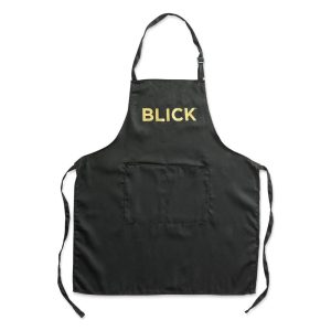 Art Aprons and Smocks |   Classic Black Apron with Logo Art Aprons & Smocks Art Aprons & Smocks