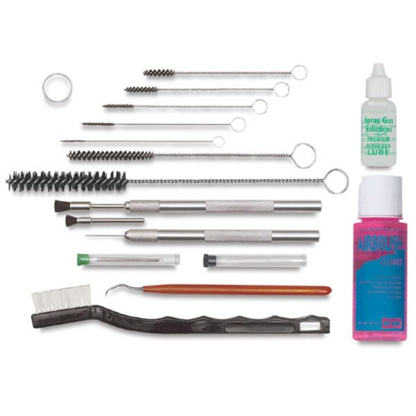 Airbrush Cleaning and Maintenance |   Master Airbrush Cleaning Kit Airbrush Cleaning & Maintenance Airbrush Cleaning & Maintenance