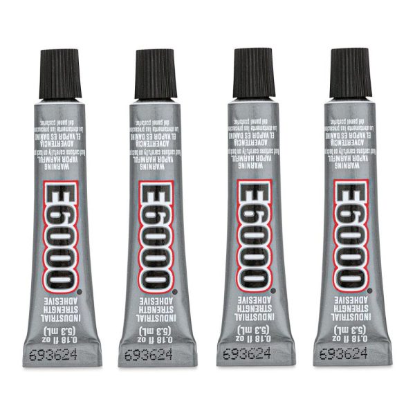 Heavy-Duty Glue and Multi-Surface Glue |   E6000 Industrial Strength Adhesive Glue Heavy-Duty Glue & Multi-Surface Glue