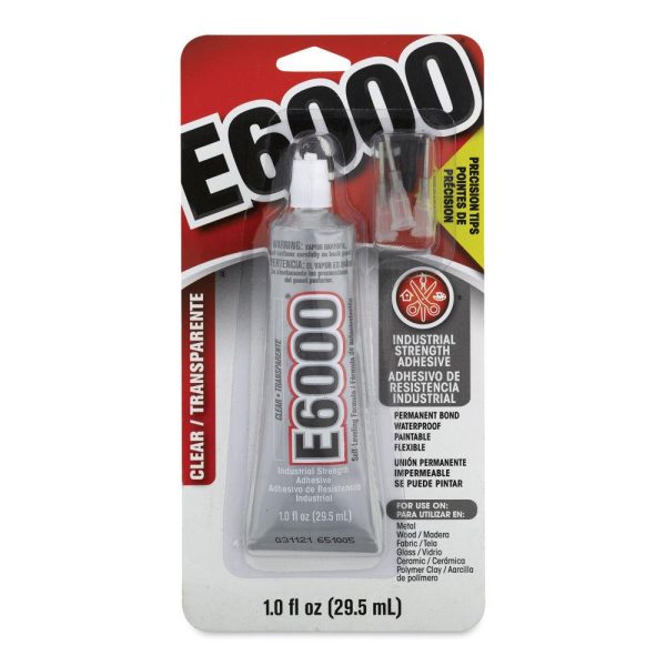 Heavy-Duty Glue and Multi-Surface Glue |   E6000 Industrial Strength Adhesive Glue Heavy-Duty Glue & Multi-Surface Glue